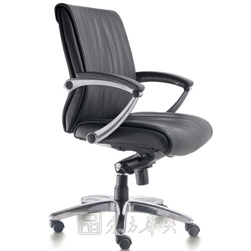 Office Chair|Fashion Medium Back Chair|Office Furniture|Modeern Leather Medium Back Chair|真皮中班椅 CG-BJ024-M