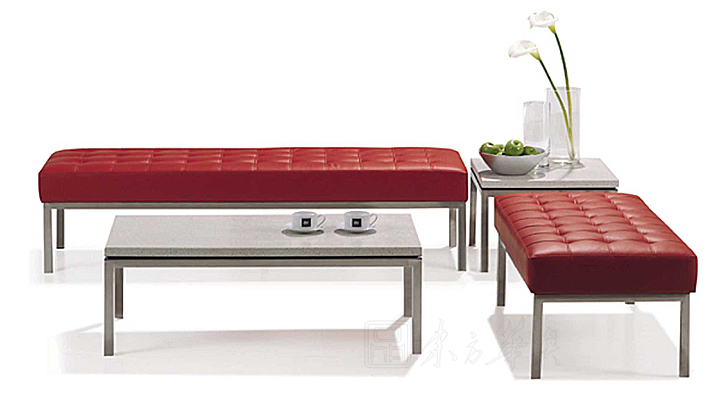 现代经典休闲椅|凳子|办公家具|佛罗伦斯两人位条凳|条凳,沙发,休闲椅,前厅椅,大堂椅,大堂沙发,走道沙发,前厅沙发