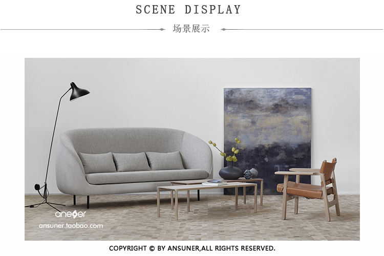 弗雷德里西亚·海库三座沙发