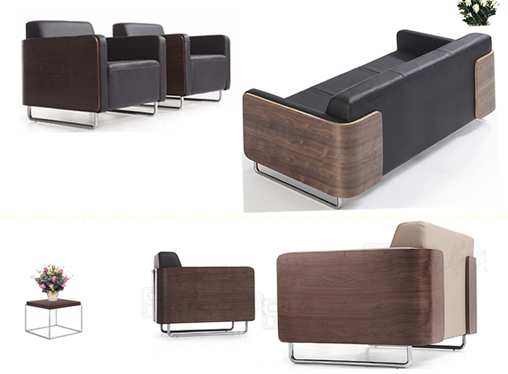 办公沙发|现代真皮沙发|办公家具|现代真皮沙发
