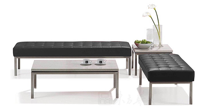 现代经典休闲椅|凳子|办公家具|佛罗伦斯两人位条凳|条凳,沙发,休闲椅,前厅椅,大堂椅,大堂沙发,走道沙发,前厅沙发