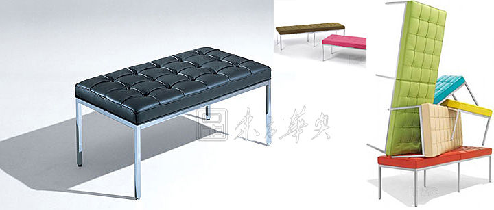 现代经典休闲椅|凳子|办公家具|佛罗伦斯两人位条凳|条凳,沙发,休闲椅,前厅椅,大堂椅,大堂沙发,走道沙发,前厅沙发